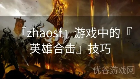  Zhaosf与流星火雨：提高任务效率的绝佳组合